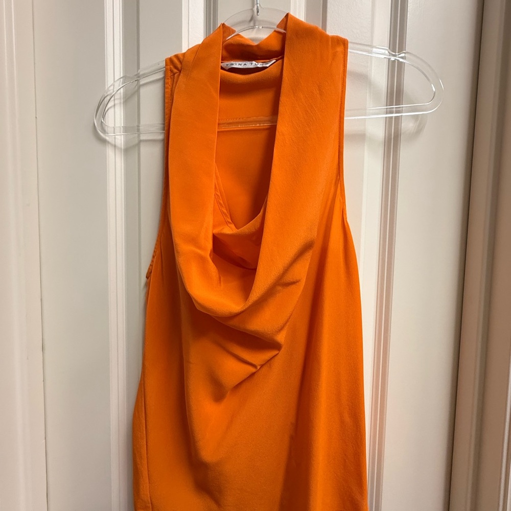Trina Turk Bold Orange Top